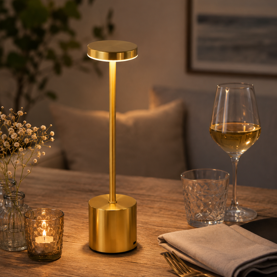 Modern Wireless LED Table Lamp – Elegant Mood Light for Home & Dining