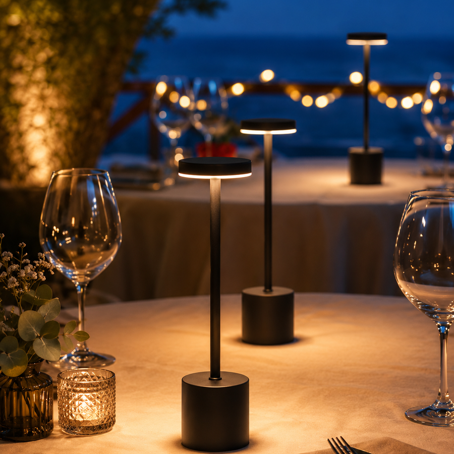 Modern Wireless LED Table Lamp – Elegant Mood Light for Home & Dining