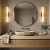Modern Alabaster LED Wall Sconce | Luxury Wall Light Fixture