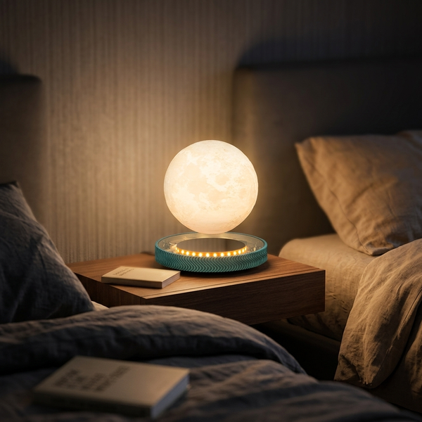 Levitating Moon Lamp — Magnetic Floating Night Light alternate